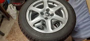 Opony zimowe 205/55r16 z alufelgami + dojazdówka