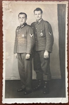 WH żołnierze odznaki Niesporek Gieschewald Giszowiec 