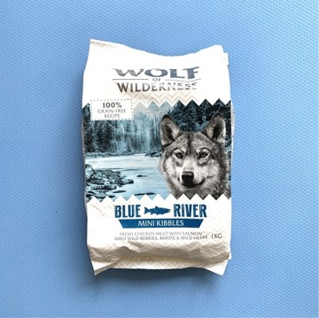 Wolf of Wilderness Blue River Mini Kibbles 1 kg