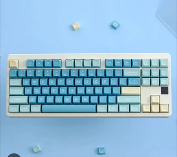 Keycapy PBT GMK Clone Sea Salt 160 szt.