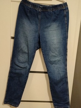 Spodnie jeansy legginsy  rozm. 46