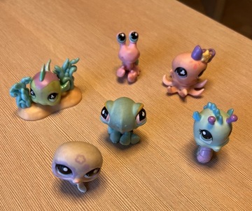 Littlest Petshop Unikalny zestaw morski Ruchome