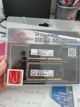 Pamięć RAM  G.SkILL 16GB x 2 szt. Ko stacjonarnego