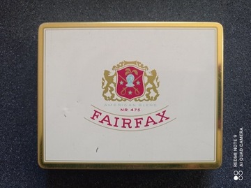 Fairfax opakowanie metalowe papierosy Szwecja
