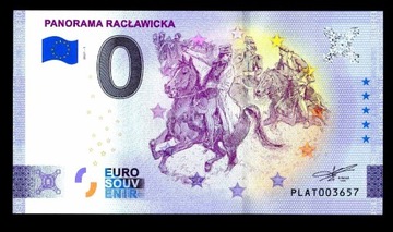 0 euro Panorama Racławicka zwykły nr 3657