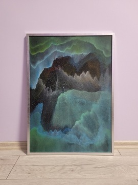Oprawiony obraz Mgławica Wzgórze Nadziei 50x70