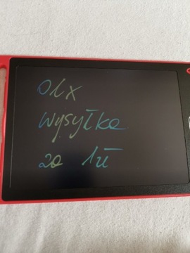 Tablet do pisania kolorowania dla dzieci 