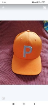Puma czapka z daszkiem pomarańczowa Nowa