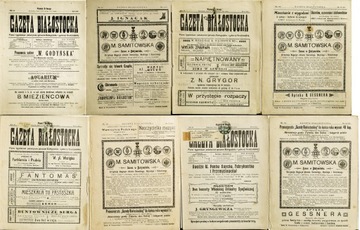 Gazeta Białostocka sprzed ponad 100 lat
