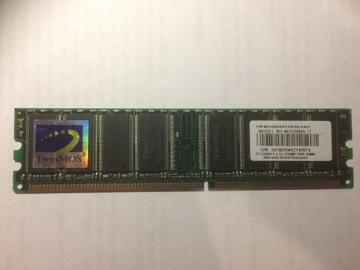 Pamięć RAM TwinMOS 256MB DDR PC3200 CL2.5