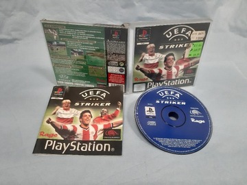 UEFA Striker Playstation 1 Sony Psx PSone Game gra