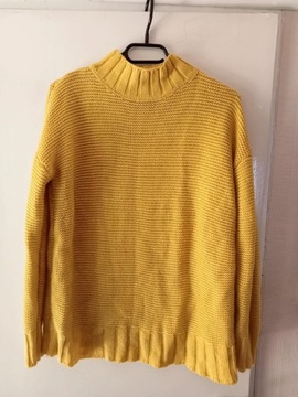 Sweter musztardowy S 