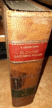 SŁOWNIK ŁACIŃSKO-POLSKI, I-CZERSKI-WILNO 1822 psk.