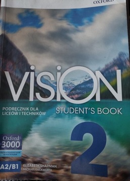 Podręcznik Vision 2 do języka angielskiego. 
