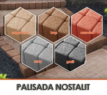 Palisada NOSTALIT 12x12x25 WYPRZEDAŻ PROMOCJA Hurt