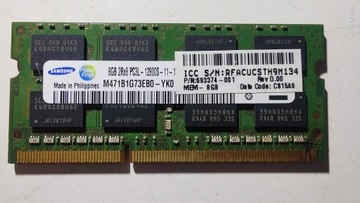 Pamięć RAM DDR3L Samsung M471B1G73BH0-YK0 8 GB