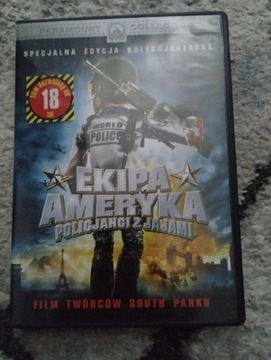 EKIPA AMERYKA POLICJANCI Z JAJAMI NA DVD 