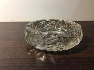 Popielniczka kryształ PRL kryształowa