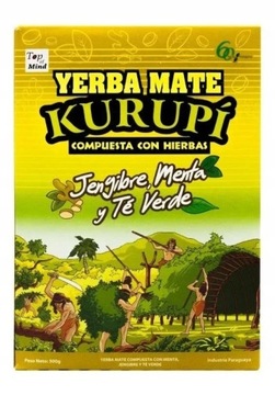 Kurupi Jengibre Menta y Té Verde 0,5 kg