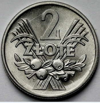 Moneta obiegowa prl 2zl jagody 1959r 