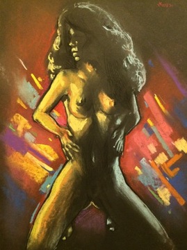 Rysunek "Nude Noir" #325 290x210 mm