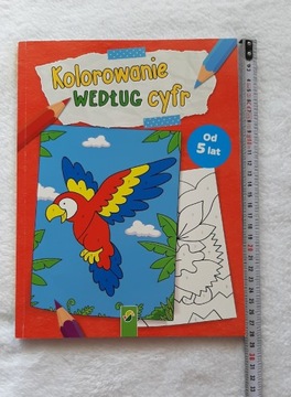 Kolorowanie wg cyfr- kolorowanka 