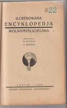 ILUSTROWANA ENCYKLOPEDIA WOLNOMYŚLICIELSKA  