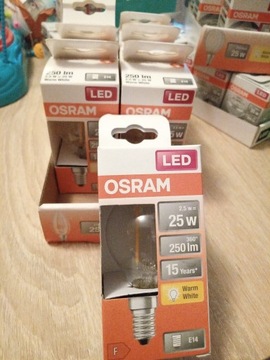 Żarówka Osram LED STAR CLASSIC P 25W. E14