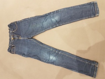 Spodnie jeansowe stretch pas 32-39