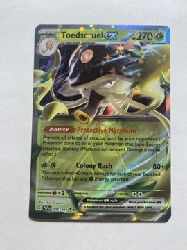 Pokemon TCG Paldean Fates Toedscruel 005/091