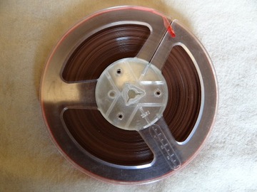 Taśma szpulowa magnetofonowa ORWO szpula 14,7 cm 