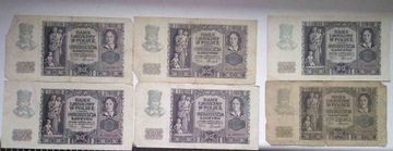 20 złotych  1940r.  x 45 sztuk