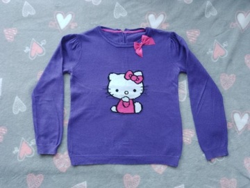 Sweterek Marks & Spencer Hello Kitty 122 cm 6-7 la