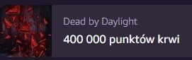 400 000 punktów krwi