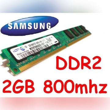 PAMIĘĆ SAMSUNG DDR2 2GB 800MHZ PC6400