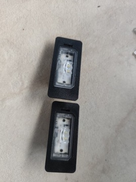 2 x LAMPKA LED OŚWIETLENIE TABLICY BMW F30 