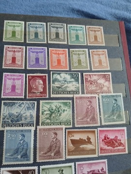 Zestaw czystych znaczków Deutsche Reich  Niemcy 