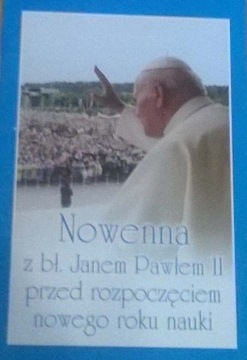 Modlitewnik Szkolny Nowenna do Jana Pawła II