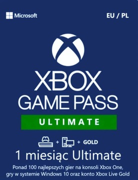 Xbox Game Pass Ultimate 30 dni nowe stare 