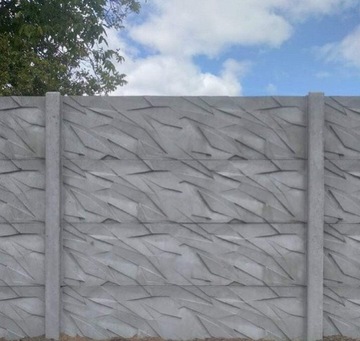 Ogrodzenie betonowe płyty betonowe płot betonowy