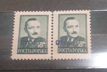 Polska Fi 476** Bierut nadruk Groszy1948