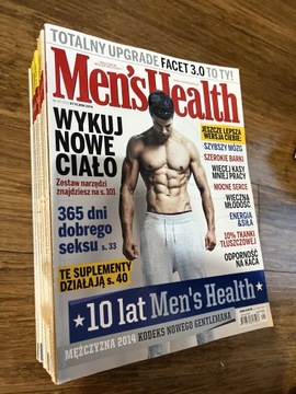 Czasopismo Men’s Health rocznik 2014 cały!