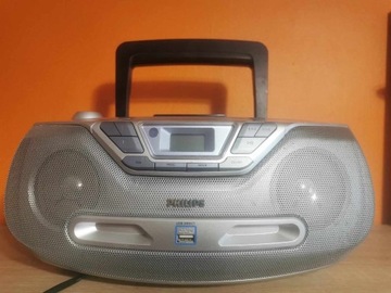 RADIO BOOMBOX PHILIPS CD FM/AM USB 