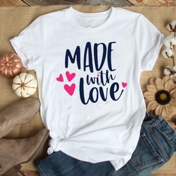 Made with love  t-shirt