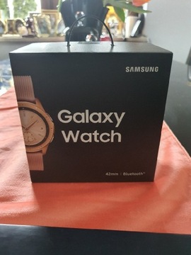 Smartwatch galaxy 42 mm gold rose stan bdb