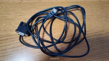 Kabel konsolowy RS-232 COM (DB9) na RJ-45