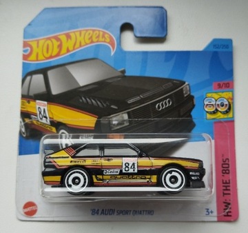 Hot wheels  84 Audi Sport Quattro