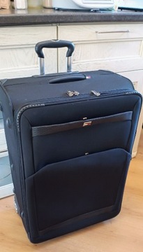 Premium, duża walizka Tommy Hilfiger miękka