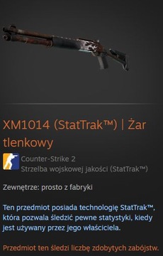 XM1014 - StatTrak - Żar tlenkowy - Nowy