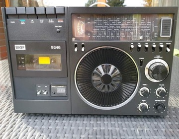 BASF 9346 1977r. Radiomagnetofon UNIKAT Super stan